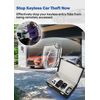 Signal Blocking Faraday Box & 2 Bags - Anti Theft Key Fob Protector Set