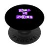 Purple Keep It Moving Purple Graphic PopSockets Adhesive PopGrip