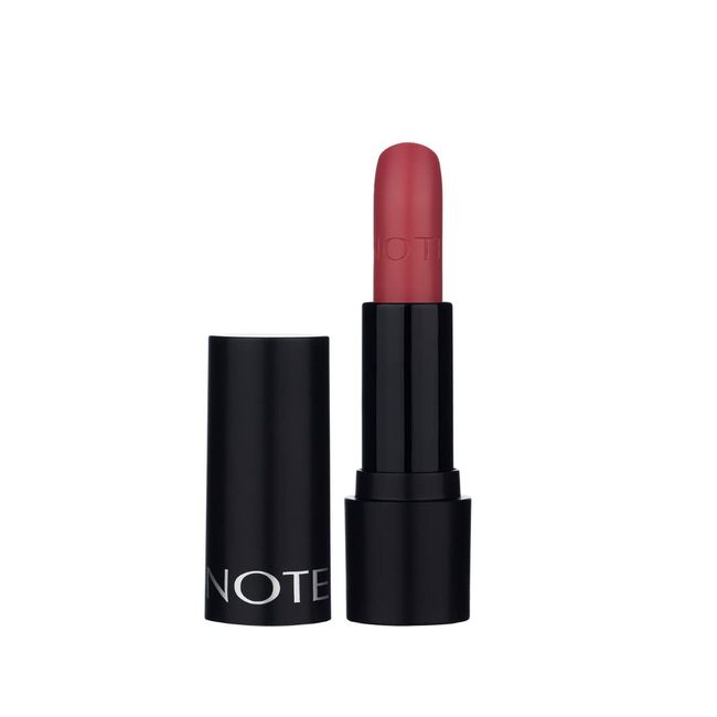 Note Deep Impact Lipstick Kremsi Dokulu Yarı Parlak Ruj 04 Terracotta - Kırmızı