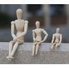 Smiti Drawing Doll Wooden Medium (20 cm)