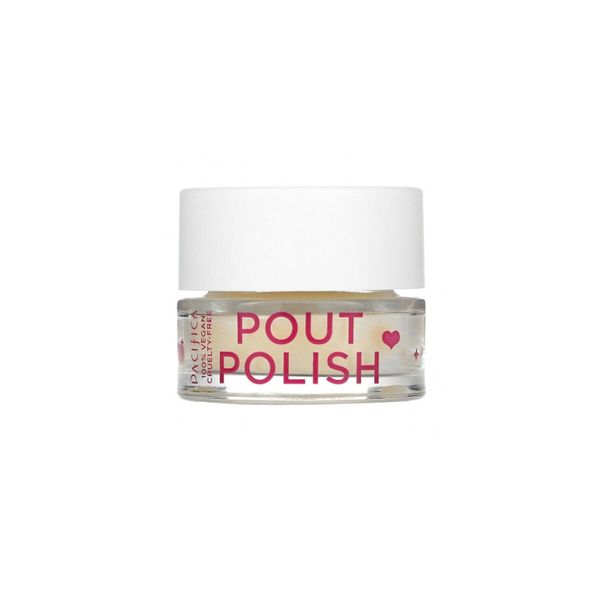 Pacifica Pout Polish Gentle Lip Scrub, Sugar Crystals & Lemon