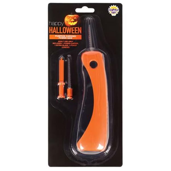 Happy Halloween Pumpkin Carving Power Saw Kit