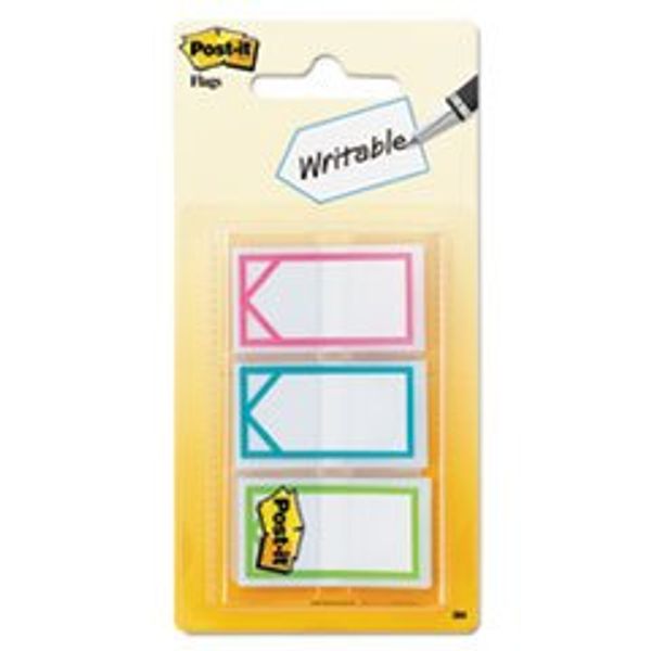 Post-it Flags Study Memo Flags, Arrow, Assorted Bright Colors, 1", 60/Set