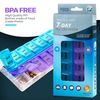 MEDca Weekly Pill Organizer, Twice-a-Day, 1 Pill Organizer Extra Large
