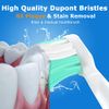 BrightDeal Replacement Toothbrush Heads for Philips Sonicare ProtectiveClean 4100 5100 6100 DailyClean DiamondClean EasyClean PowerUp Plaque Control Gum Health C2 G2 HX6817/01 HX6857/11 White, 4 Pack