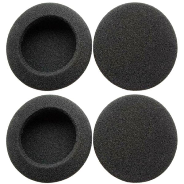 Headphone Replacement Earpads Diameter 55mm Headset Sponge 2 Sets (55mm)