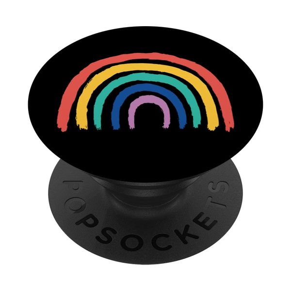 Rainbow PopSockets Adhesive PopGrip