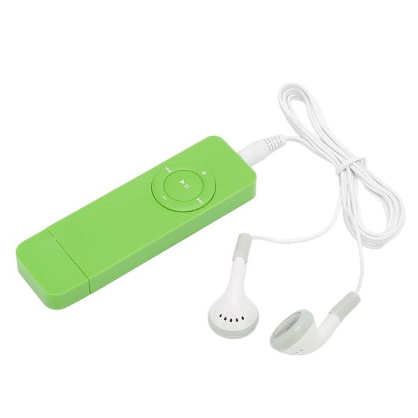 Mini Music Player, Lossless Sound 64GB MP3 Player with Long Battery Life, for Students Running Travel (Green)