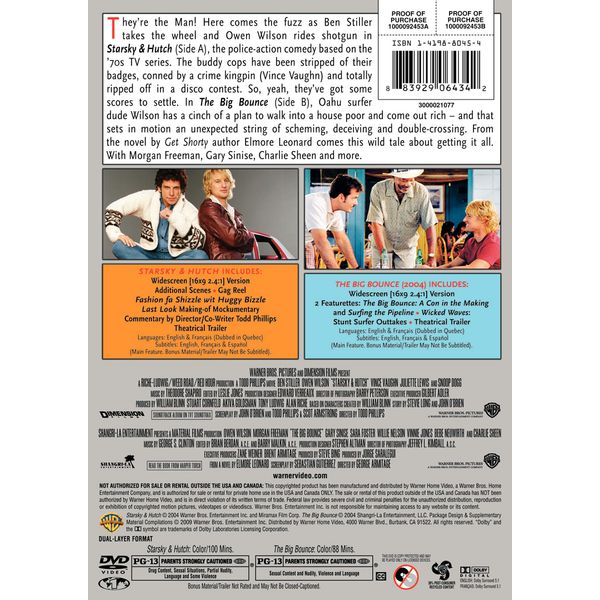 Starsky & Hutch/Big Bounce, The (2004) (DBFE)