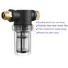 Inline Garden Hose Water Filter Kit With 40 100 Mesh Screens And Washers