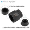 CoCud Shallow Impact Socket 3/4" Drive 35mm Socket Cr-Mo Steel Hex Wrench Socket - (Application: Household Maintenance)