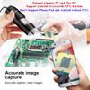 USB Microscope Camera 40X-1000X Cainda Digital Microscope with Metal Stand & Carrying Case for Android Windows Linux Mac Portable Microscope Camera for Kids Students Adults