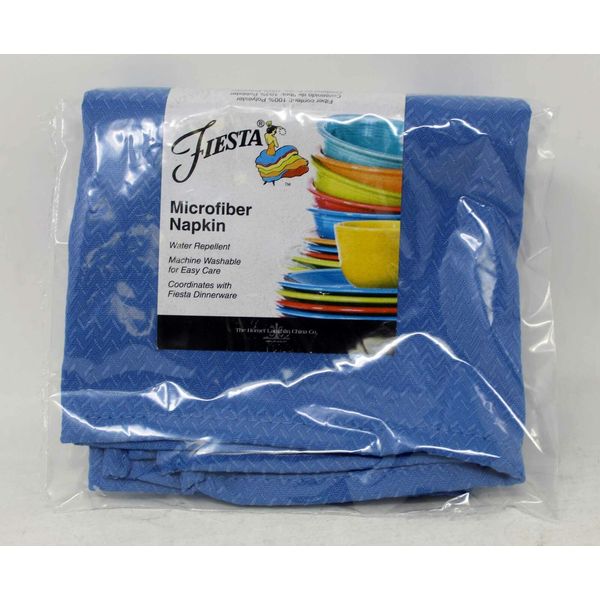 Fiesta Microfiber Napkin Blue 19x19 Inch 1 Count