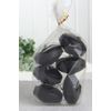 6 Floating Candles Black