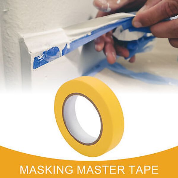 1 Inches x 54.7 Yards Painters Tape Masking Tape DIY No Residue Yellow