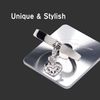 Smatixx Brody A Silver Heart Smart Ring Smartphone Holder