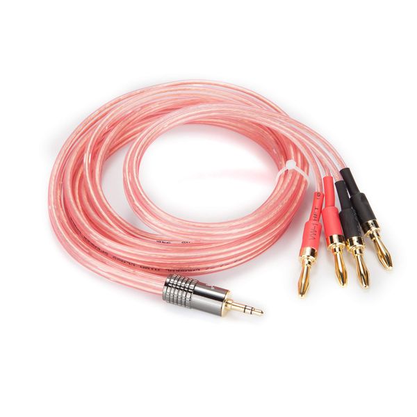 [3.5mm ⇔ Banana Plug] WYVERN AUDIO Speaker Cable 1.5m