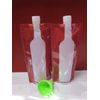 4 X Foldable Reusable Portable Wine Bottle bag 750 ml plus Foldable Funnel