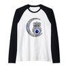 Evil Eye Amulet - Owl on the moon Raglan Baseball Tee