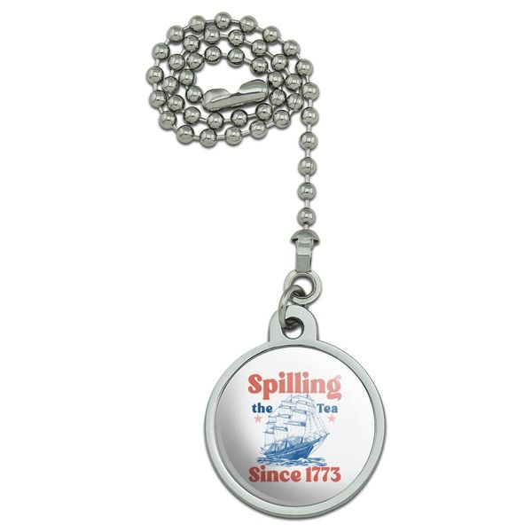GRAPHICS & MORE USA Spilling Tea Since 1773 Ceiling Fan and Light Pull Chain
