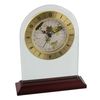 Wm.Widdop Arched Shaped Mantel Clock with World Dial