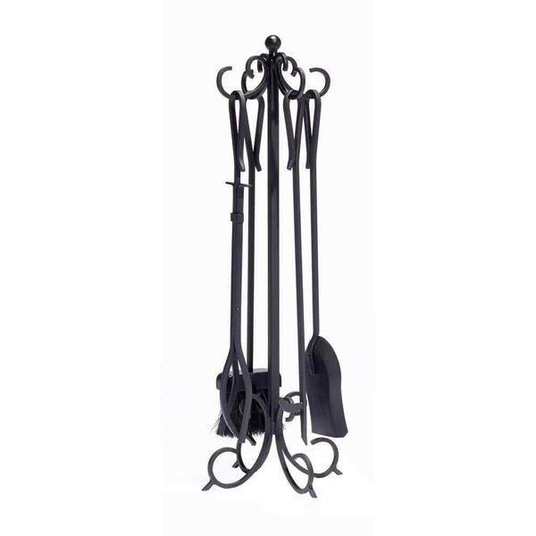 Scroll 5-Piece Fireplace Tool Set