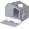 Extra Large Enclosed Cat Litter Box Pets Stain Resistant Anti-Splashing Odorless
