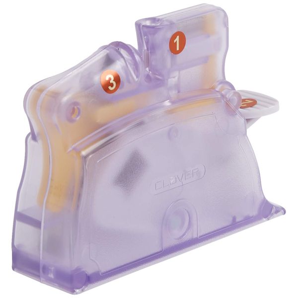 Clover CL4071 Desk Needle Threader-Purple Violet, Plastic, By The Yard