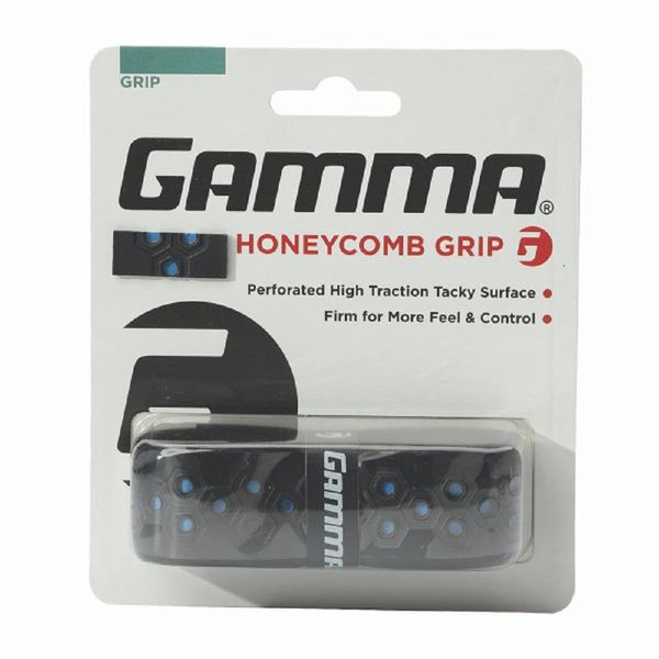 Gamma Tennis Honeycomb Replacement Grip, Moisture Wicking, Tacky, Extra Durable