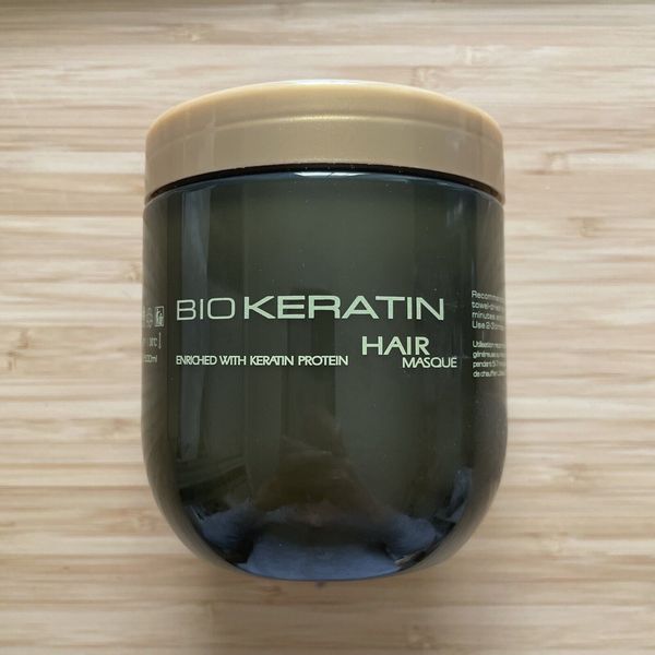 Bio Keratin Botanical Collection hydrating Hair Masque Nourishes Elasticity 16.9
