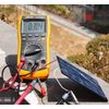 Fielect 5Pcs 6V 1.2W Mini Solar Panel Module Polycrystalline Silicon DIY Battery Power Charge Solar Cell Panel Module with Wire DC Plug White