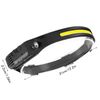 5X Waterproof COB Headlamp Night Buddy LED Sensor 230° Head Torch Headlight Lamp