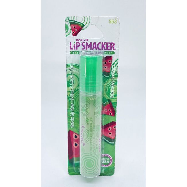 Bonne Bell WATERMELON Roll-on Gloss Roll-it Lip Smacker Balm #553