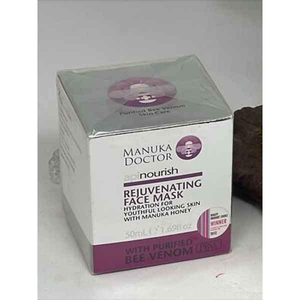Manuka Doctor Rejuvenating Face Mask with Purified Bee Venom- 1.69 oz-New in Box