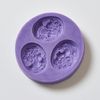 Cameo Fondant Icing 3 Cavity Silicone Mould