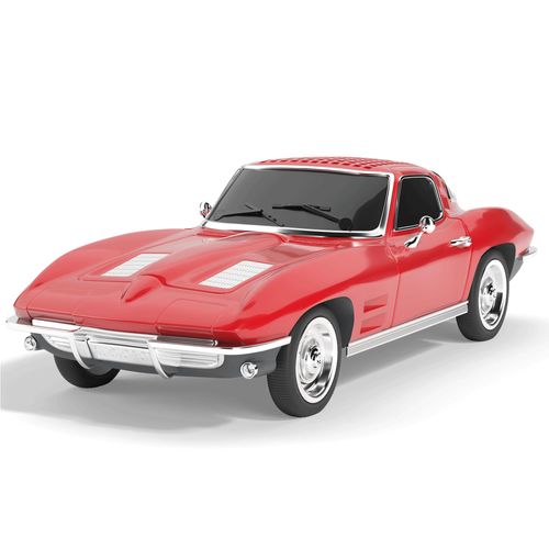 Audiobox 1960s Sports Car Replica Bluetooth Speaker with LED Lights, Rechargeable Battery, and Moving Wheels