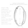 Tuscany Silver Women's Sterling Silver Heart ID Extendable Baby Bangle