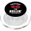 Everyday Im Rollin Craps Dice Game PopSockets PopGrip for MagSafe