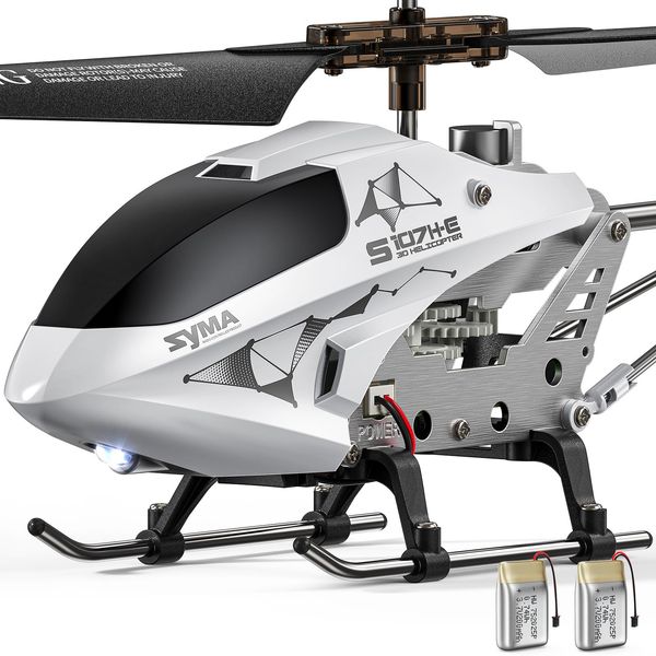 SYMA Remote Helicopter,RC Helicopter Toys for Boys with 16Mins Flight(2 Batteries),Altitude Hold,One Key Take Off/Landing,3.5 Channel,Gyro Stabilizer,RC Airplane Toys for 8-12 Boy Girl