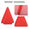 X AUTOHAUX Shift Boot Cover Shift Boot Cover Shift Boot Dustproof Cover for Vehicle Red