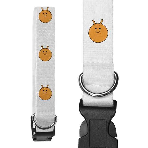 Large 'Orange Space Hopper' Dog Collar (PR00065410)