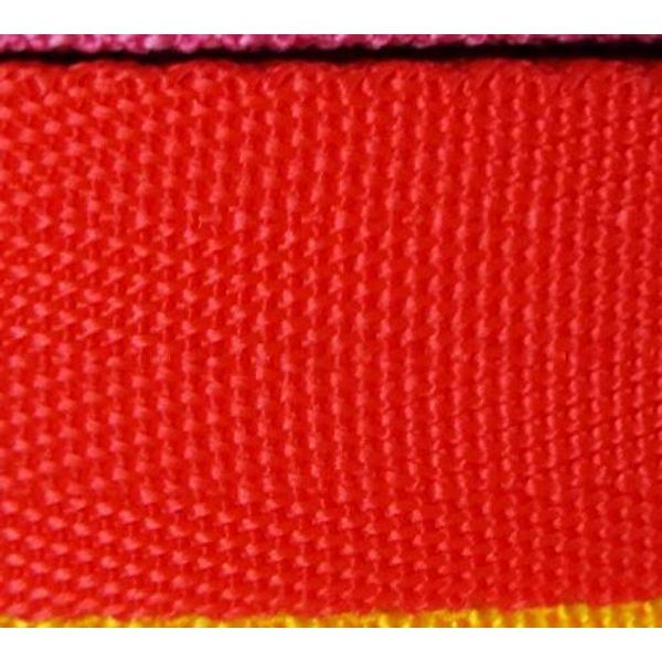 Be-Creative Thick HERRINGBONE Webbing Bag Handles Belting Strapping Strong Nylon - 2 Meter (Bright Red)