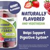 Fiber Prebiotic Gummies Sugar Free, Keto Friendly Dietary Supplements