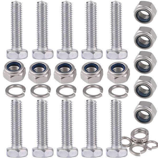 0.3 x 1.0 inches (8 x 25 mm) Snow Blower Universal Sherbolts, Pack of 10, Sharpin, Honda, Fujii, Kubota, Yanmar, Yamaha, Wado