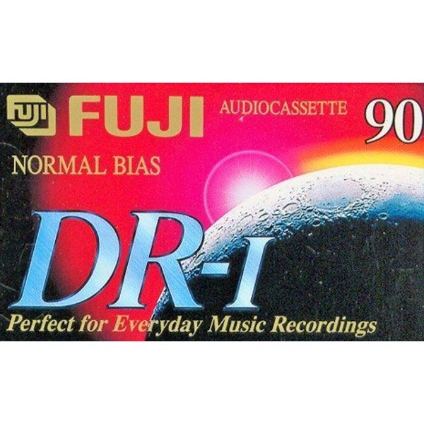 Fuji DR-I Audio Cassettes 90 Minutes, 6 Pack