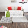 Plush Felt Rug Pad 5x7 Grey Cushion with Customizable Thickness Options