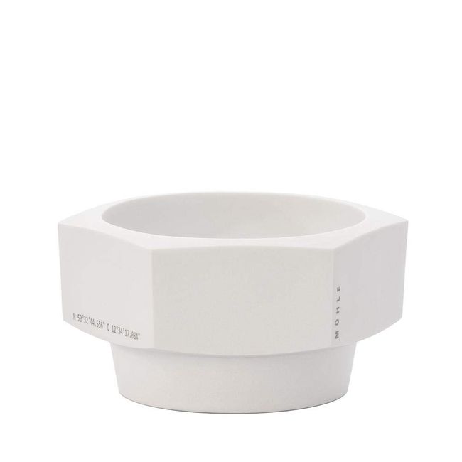 MÜHLE HEXAGON White Porcelain Shaving Bowl