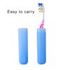 nuoshen 2 Pcs Plastic Toothbrush Case, Portable Toothbrush Holder Toothbrush Cover Storage for Daily, Travel