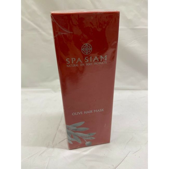 Spa Siam Olive Hair Mask, 3.38 fl. oz / 100 ml - NEW / Sealed