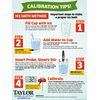Taylor Digital Turbo Read Thermocouple Thermometer with Folding Probe, Yellow